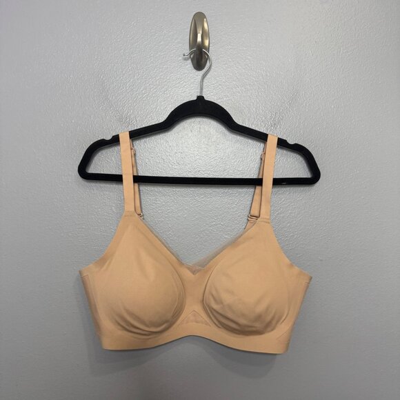 HONEYLOVE crossover bra in sand size 1X - Picture 2 of 6